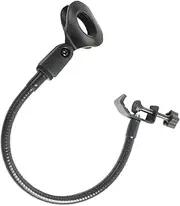 ERINGOGO C Type Microphone Rack Gooseneck Holder for Easy Angle Rotatable Clip for Streaming Podcasting and Studio Recording Detachable Design