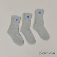 在飛比找momo購物網優惠-【plain-me】社長襪子三組入 PLN2950(男款/女