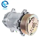 A/C AC Compressor For Sanden Style V-Belt 1985-1990 For Jeep CO 9537C SD508 (for: Jeep)
