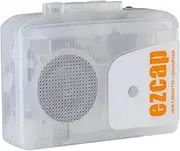 Cassette Player Walkman Cassette Player Portable Retro Speaker Multiple Power Supply Methods Digitizes Cassette Music to Mp3 Function Sound Perfect Companion for Music White