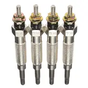 4Pcs Heater Glow Plugs for 2.8 4M40T 4M40 - GP5501 Silver