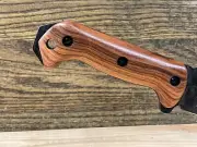 Handles for Kabar/Becker BK2 thru BK32, Brazilian ironwood #3