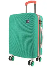 [GAP] Stripe 56cm Hard-Shell Cabin Suitcase in Turquoise
