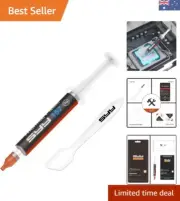 Thermal Paste, 2g New Upgrade Easy to Apply CPU Thermal Compound Paste Heatsi...