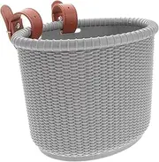 GAROZATION Bicycle Front Basket Bike Front Storage Basket Front Bike Basket Front Basket for Bicycle Electric Scooter Basket Bicycle Basket Sturdy Bike Basket Bike Basket