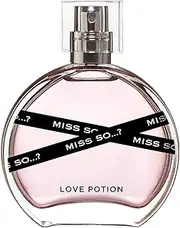 Miss So...? Love Potion Eau de Parfum – 50ml Perfume Spray – Fruity-Floral Scent with Red Fruits, Jasmine & Musk – Long-Lasting Fragrance – Cruelty-Free & Vegan