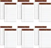 TOPS The Legal Pad Legal Pad, 5 x 8 Inches, Perforated, White, Narrow Rule, 50 Sheets per Pad, 12 Pads per Pack (7500)