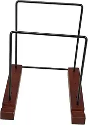 Angoily Desktop Vinyl Record and Storage Rack Modern and Organizer for Home Decor Lightweight Sturdy Album Display Stand for Music Enthusiasts