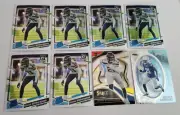 Devon Witherspoon 8 Card Rookie Lot Optic, Club Level Die-Cut Seahawks