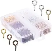 Kit Mandrel Head Beading Thread Jewelry Making Accessory Kit Mini Screw Eye Self-Tapping for DIY Crafts Projects