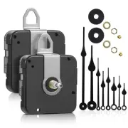 2 Pieces 12888 High Torque Clock Movement for Wall Clock Mechanism Replacemen...