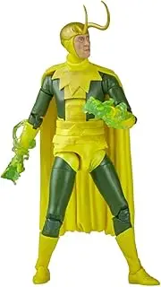 Avengers Marvel Legends Series MCU Disney Plus Classic Loki Action Figure 6 Inch Collectible Toy, 5 Accessories and 1 Build-A-Figure Part, F3702