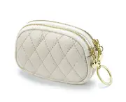 Double-layer zipper coin purse, women's coin purse