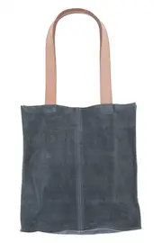 Suede Leather Tote--EB-221880