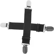 TOGEVAL Elastic Cuffs Pant Clips 2 Pack Boot Straps Holders for Cycling Flexible and Secure Water and Windproof for