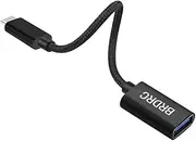 1pc OTG Line Adapter Line Ruko Remote Type c OTG Cable USB c Adapter USB Connect Cable Right Angle USB c USB c Extension Cable USB c Aux Adapter Cable USB Cable Cloth Wire Black
