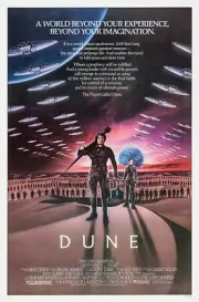 DUNE 1984 Original 27x41" US Movie Poster David Lynch Kyle MacLachlan Sting MINT