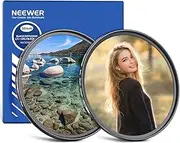 NEEWER 58mm CPL + Black Mist Diffusion 1/4 Filter Set (2 Pack), Multicoated Optical Glass Circular Polarizing & Dreamy Soft Cinematic Effect Filter for Camera Lens