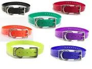Sparky Pet Co - Neon Pink 1" Square Buckle High Flex Replacement Collar -