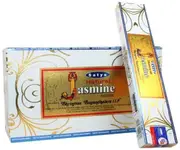 Satya Natural Series - Jasmine - 180 Gram Bulk Box - Premium Incense Sticks