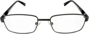 FOSTER GRANT Ti-Tech Ti100 DGN titanium HyperFlex reading glasses & Case 1.00