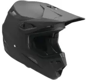 Answer 446362 AR1 Solid Youth MX Offroad Helmet Matte Black Medium