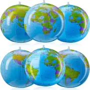 16 Inches Inflatable Globe Blow up World Globe Topographic Map Globe Inflatab...