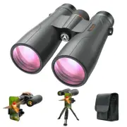 15x56 UHD Binoculars for Adults High Powered with Phone Adapter and Tripod, S...