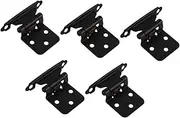 HOLIDYOYO 1 Set Semi Concealed Spring Loaded Door Hinges for Cabinets Camper Doors Self Closing Improved Functionality Hidden Design for Enhanced Aesthetics