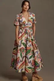 Anthropologie Katerina Button Front Dress (Size XS) - NWT