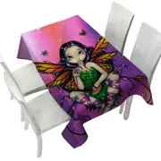 Monarch Butterfly Fairy at Sunset Tablecloth