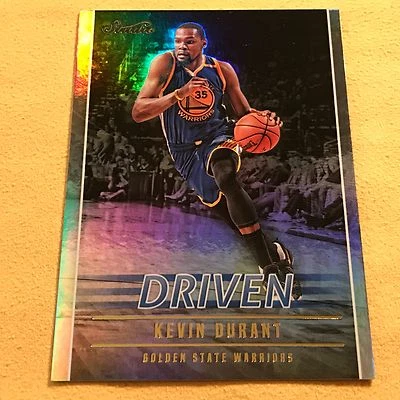 2016-17 Panini Studio NBA KEVIN DURANT Driven Insert WARRIORS CHAMPIONS