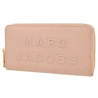 在飛比找momo購物網優惠-【MARC JACOBS 馬克賈伯】簡約電繡LOGO皮革發財