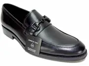 Kenneth Cole New York Men's Brock Loafers Black Leather Size 7.5 M