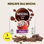 Nescafe 3 in 1 Coffee MOCHA Latte Instant Coffee Sticks European Snacks 31gx15's