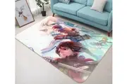 3D Attack on Titan 4989 Anime Non Slip Rug Mat
