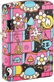 Zippo Glow in The Dark Abstract Windproof Lighter