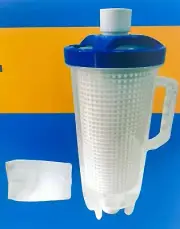 Leaf Canister with basket & bag Vacuum Canister Leaf Catcher Aussie Gold Cleaner