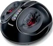 Beurer Air Compression and Shiatsu Foot Massager, Black