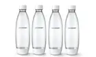 4 Pack SodaStream Fuse 1L White Bottles - Dishwasher Safe -Carbonating Sparkling