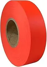 GSA Flagging Tape, 75 m Length x 25 mm Width, Orange