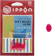 IPPON Soft Beads Glow Orange, Made in Japan, Night Light, Fishing