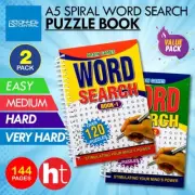 Office Central [2PCE] Spiral Word Search Puzzle Book, 144 Pages of Words to Find