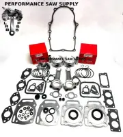 ENGINE OVERHAUL KIT FIT BRIGGS VANGUARD MODEL 38 CUBIC INCH PISTONS RODS GASKETS
