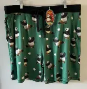 Peter Alexander Mens Kung Fu Panda Shorts Size XXL RRP$79.95
