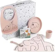 Done by Deer Gift Box Dinner Set Pink