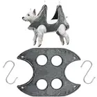 Pet Grooming Hammock for Small Dogs and Cats Dog Hanging Harness Sling, S