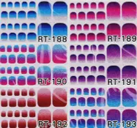 在飛比找Yahoo!奇摩拍賣優惠-RT188-193腳趾指甲貼紙 腳指甲貼紙 指甲油貼紙 指甲
