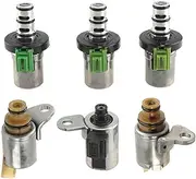 Baceyong 6x Transmission Solenoid Block Pack Shift Set, Compatible with F-0 RD Focus Compatible with Ma-z-da 2 3 5 6 CX-7, Part Number 4F27E