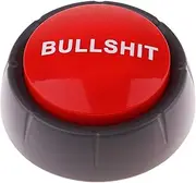 Prettyia Talking Bullshit Button Box - Novelty Toy for All Ages - 1 Piece Talking Sound Press Button Box